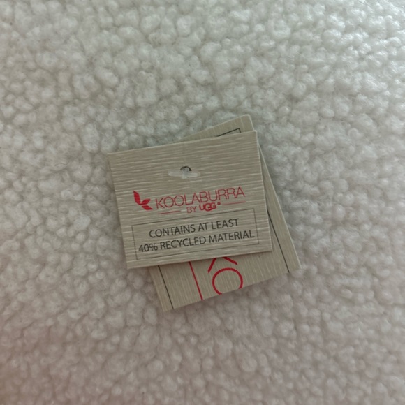 UGG pull through scarf, white, oversized - Picture 2 of 2